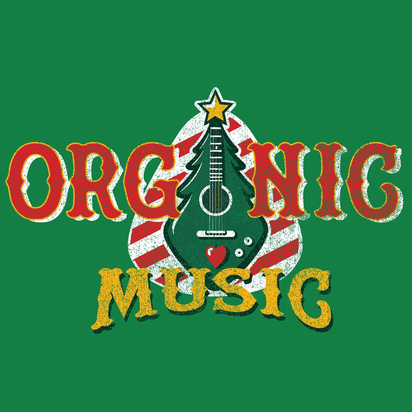 Organic Music Holiday Season Tee Shirt