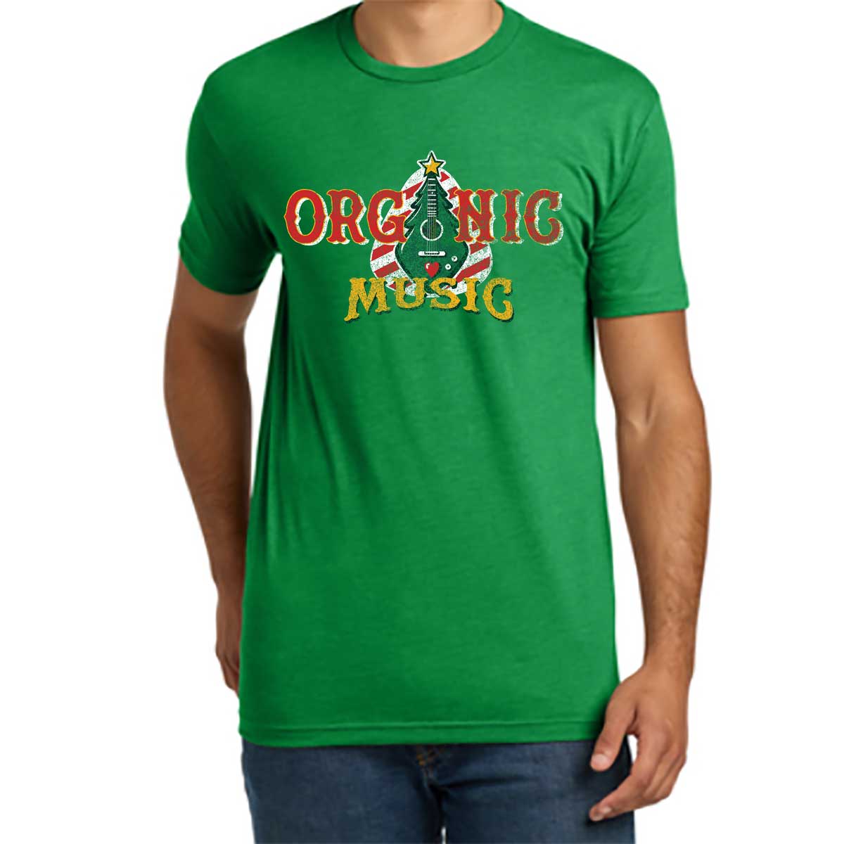 Organic Music Holiday Christmas Shirt