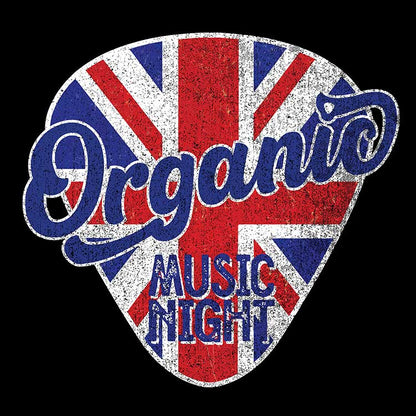 Organic Music Night British Invasion Tee Shirt