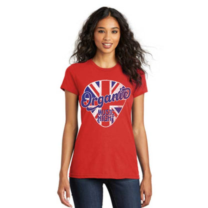 Organic Music Night British Invasion Tee Shirt