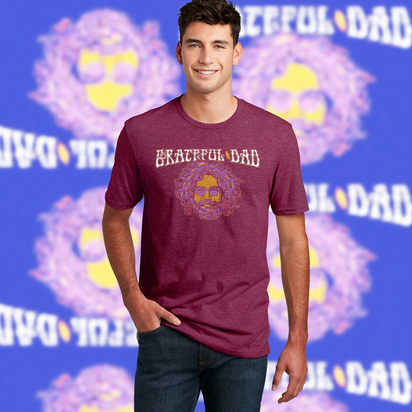 Grateful Dad T-Shirt – Limited Edition Father’s Day Dead Tribute