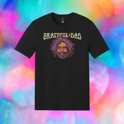 Grateful Dad Greatful Dead Father's Day Tee Shirt