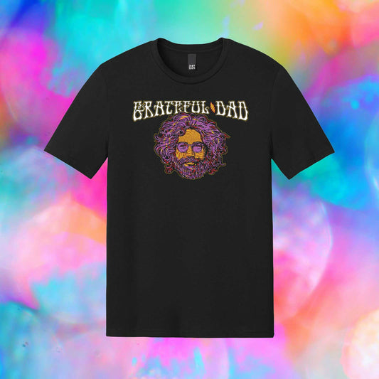 Grateful Dad Greatful Dead Father's Day Tee Shirt