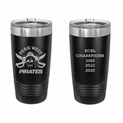 Park West Pirates Tumblers