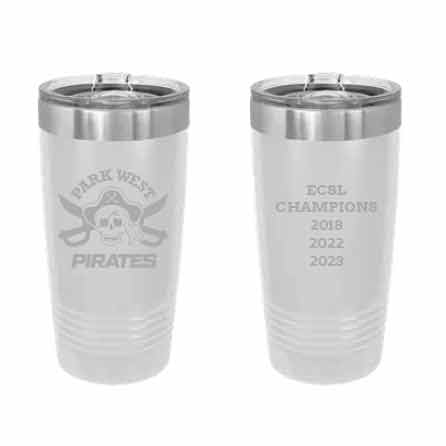 Park West Pirates Tumblers