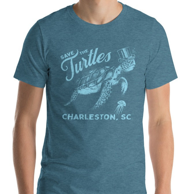 Save the Turtles, Charleston! Tee Shirt