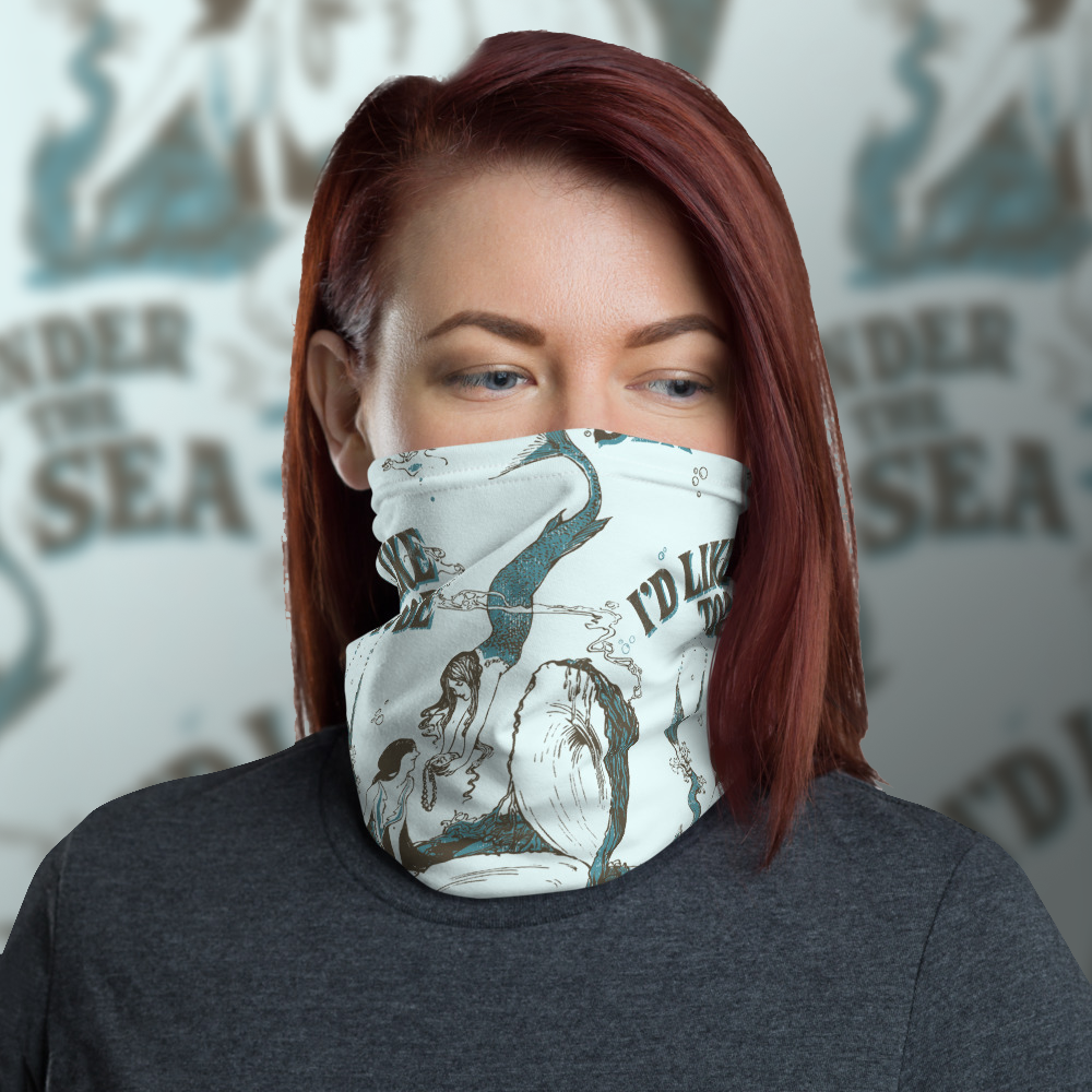 Under the Sea Mermaid Mask / Gaiter