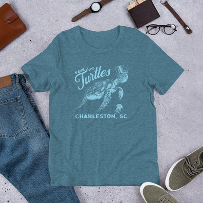 Save the Turtles, Charleston! Tee Shirt