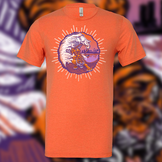 Tiger Wave Charleston Tee-Shirt