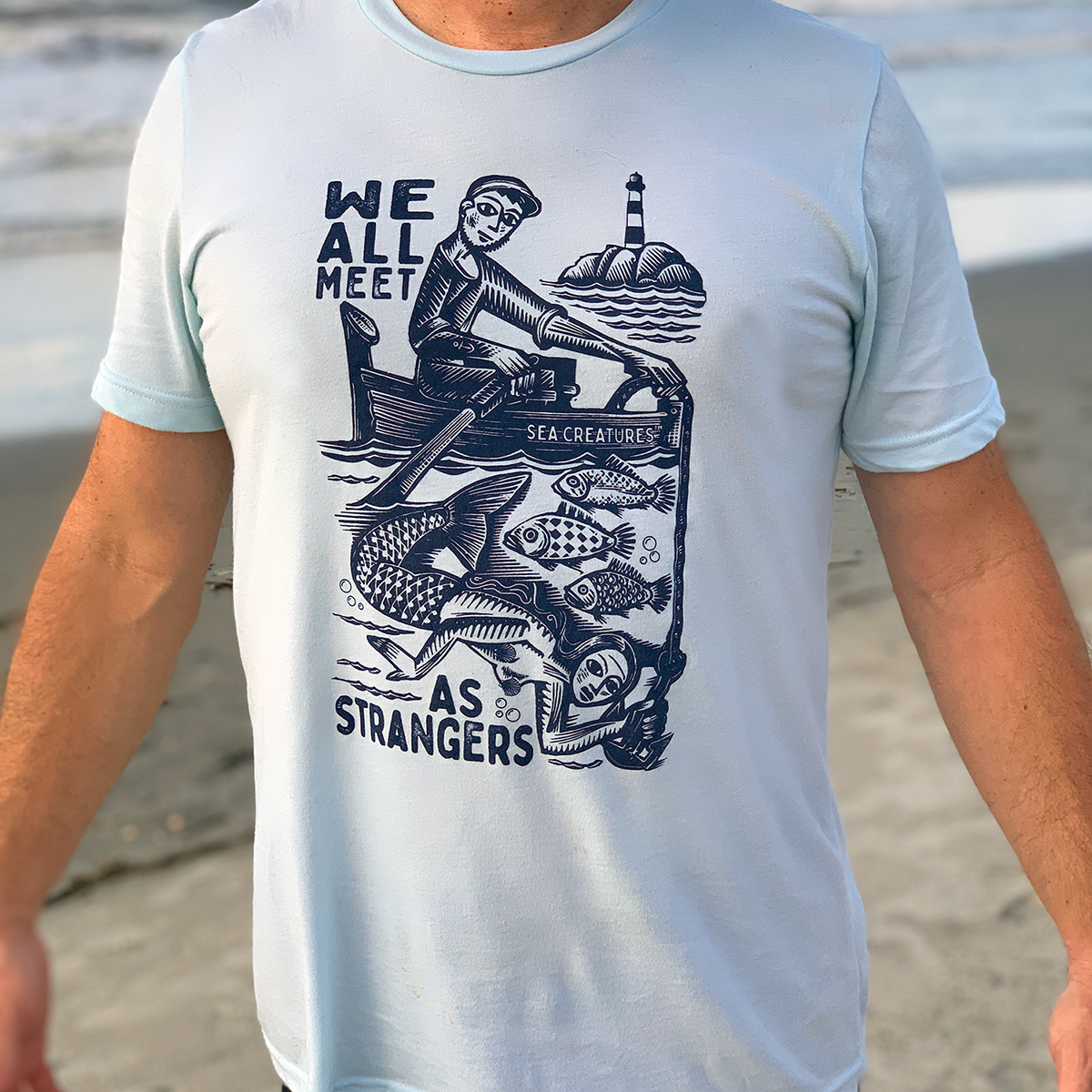 We All Meet as Strangers Shirt / Tank Top