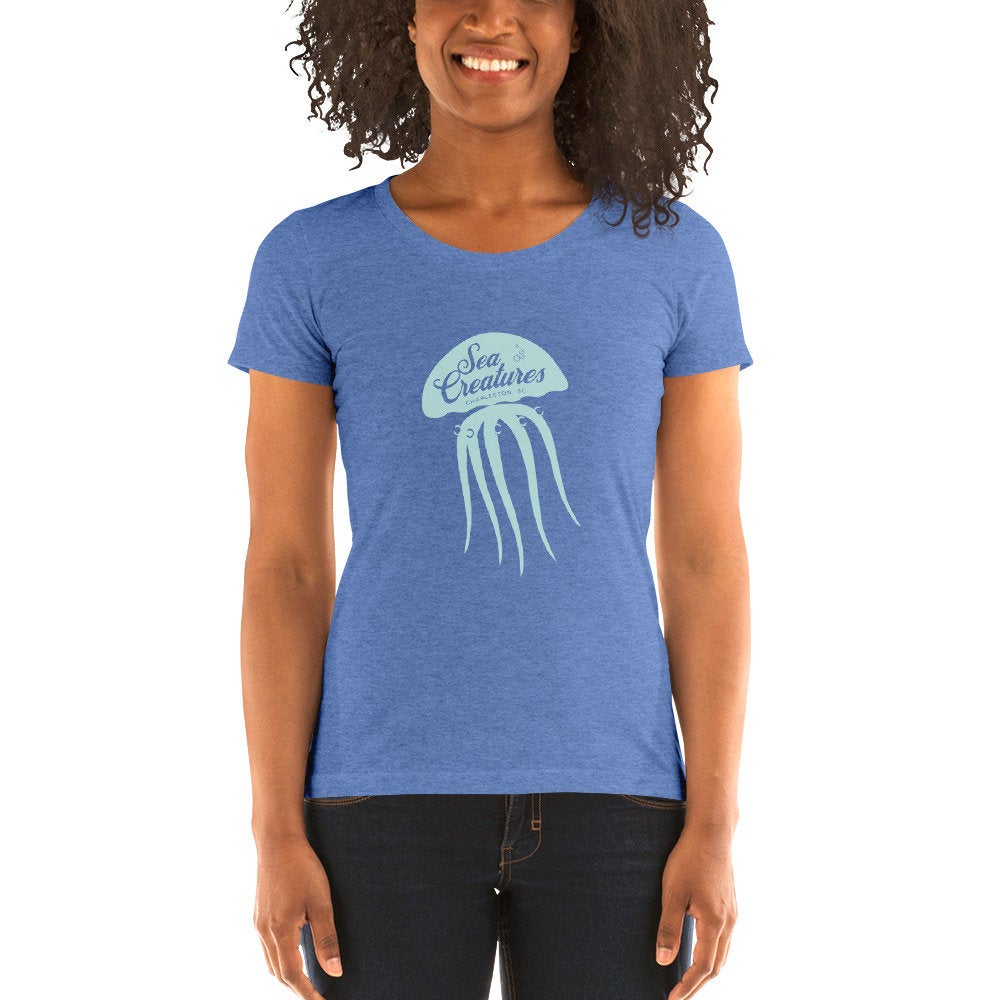 Sea Creatures Charleston Ladies' Short Sleeve T-Shirt