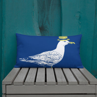 Dapper Seagully Premium Pillow