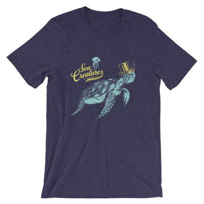 Sea Turtle Goes to the Opera Short-Sleeve Unisex T-Shirt