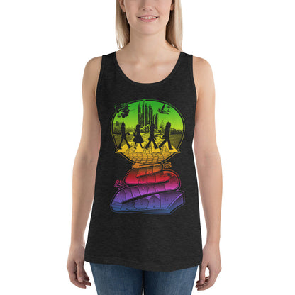 The Long and Winding Yellow Brick Road Unisex Tank Top