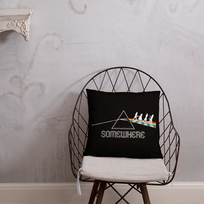 Somewhere Past the Dark Side Album Pillow