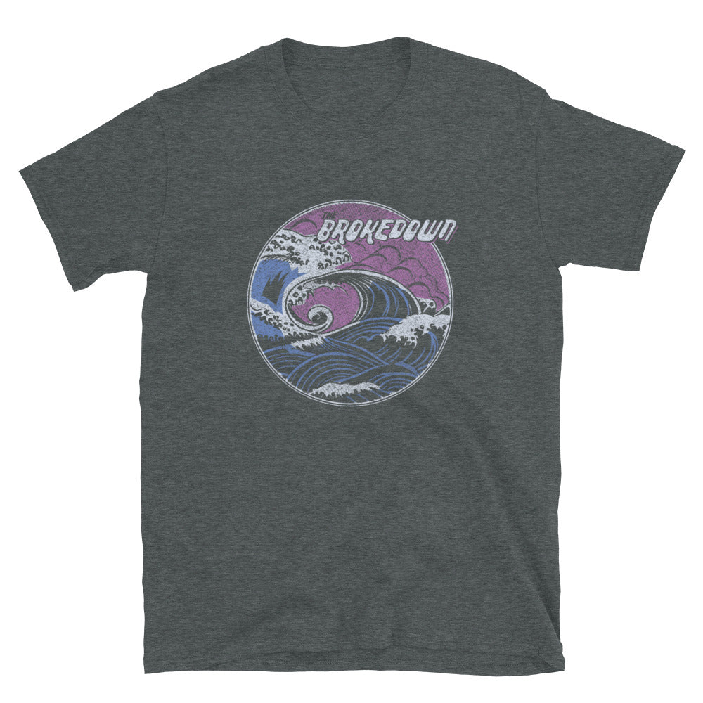 The Brokedown - The Wave Circle Short-Sleeve Unisex T-Shirt