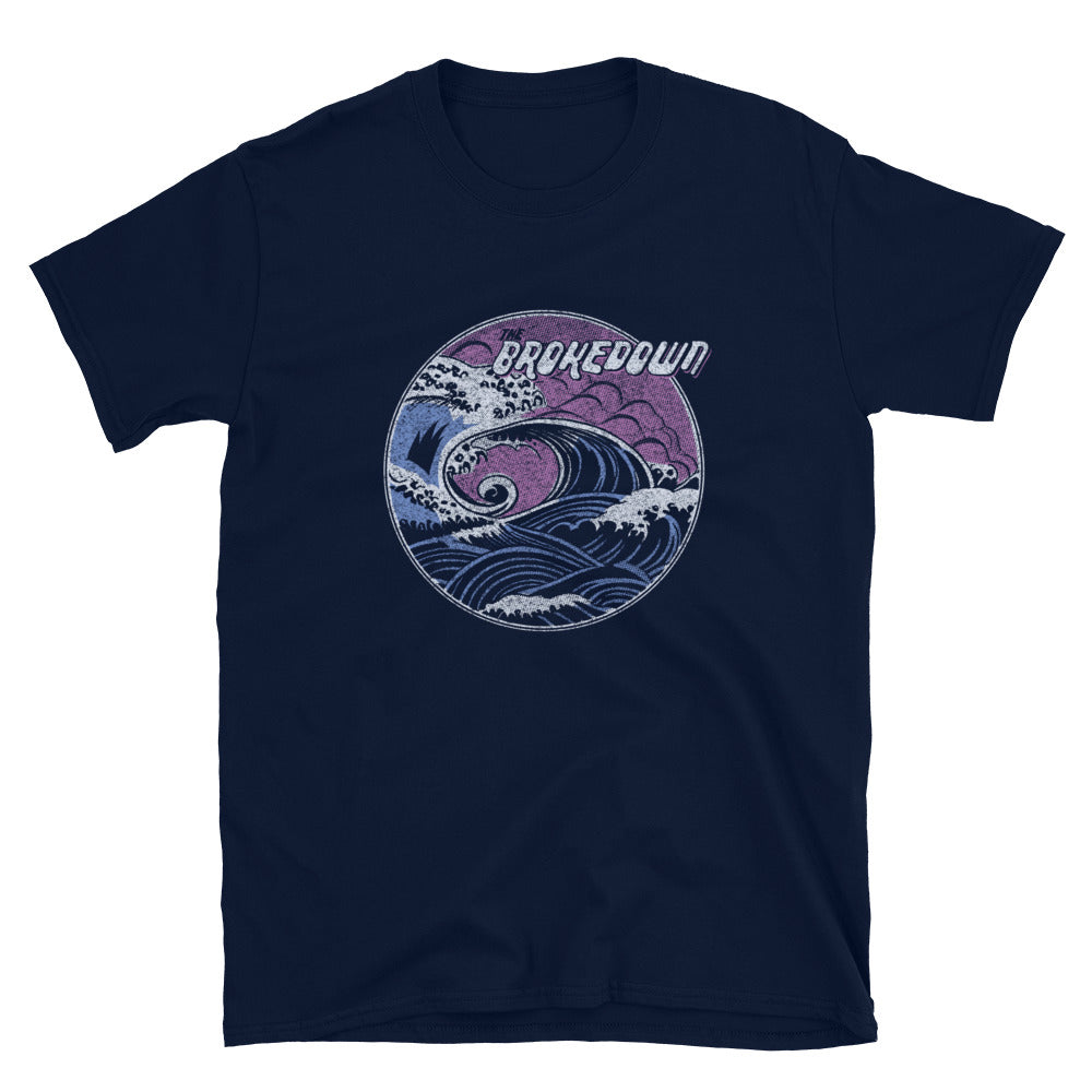 The Brokedown - The Wave Circle Short-Sleeve Unisex T-Shirt